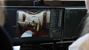 efteling spookslot metaverse renderen