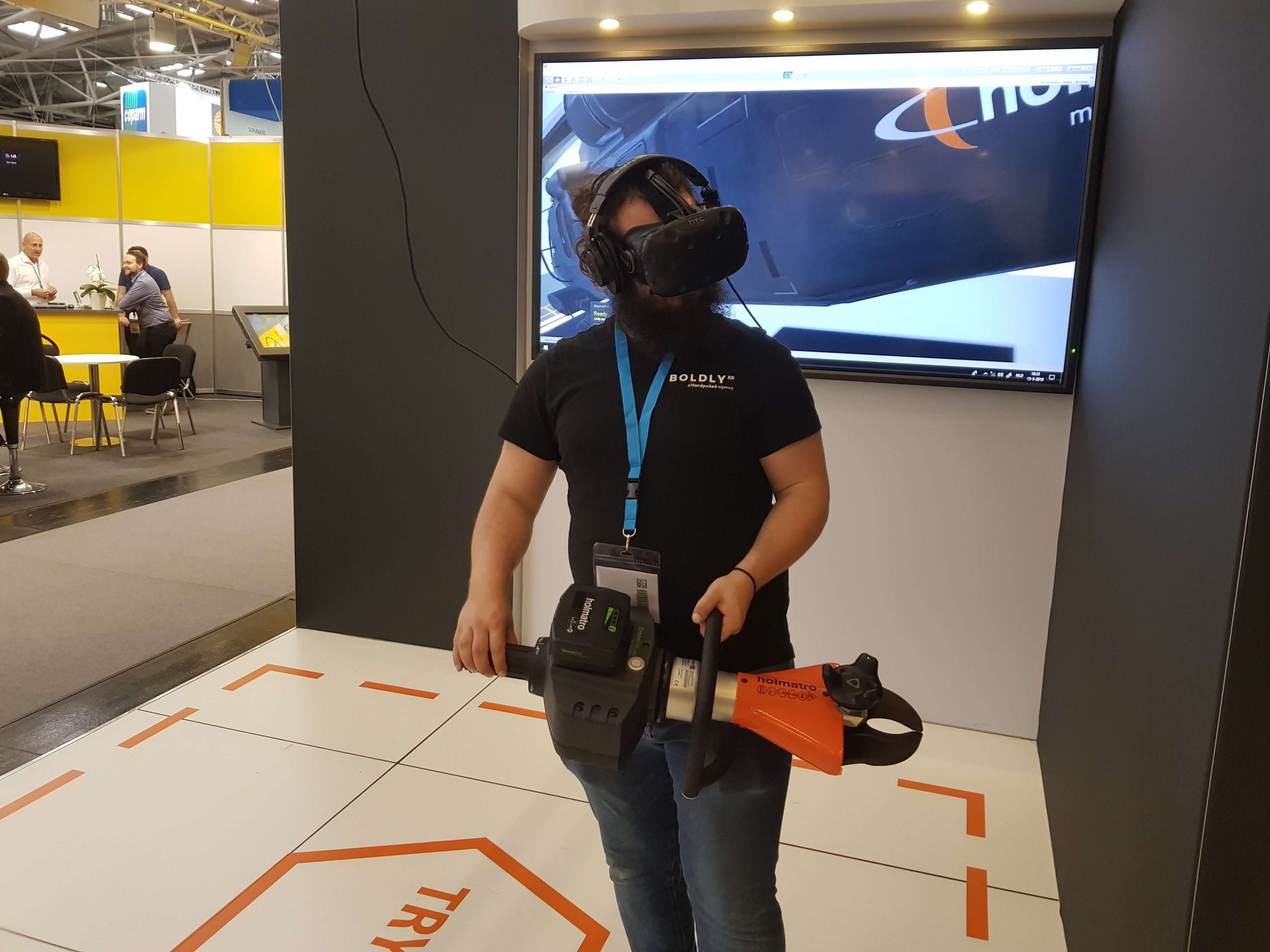 holmatro industriele scharen VR training