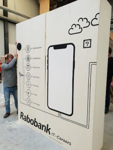 Rabobank interactive wall - rabo wall