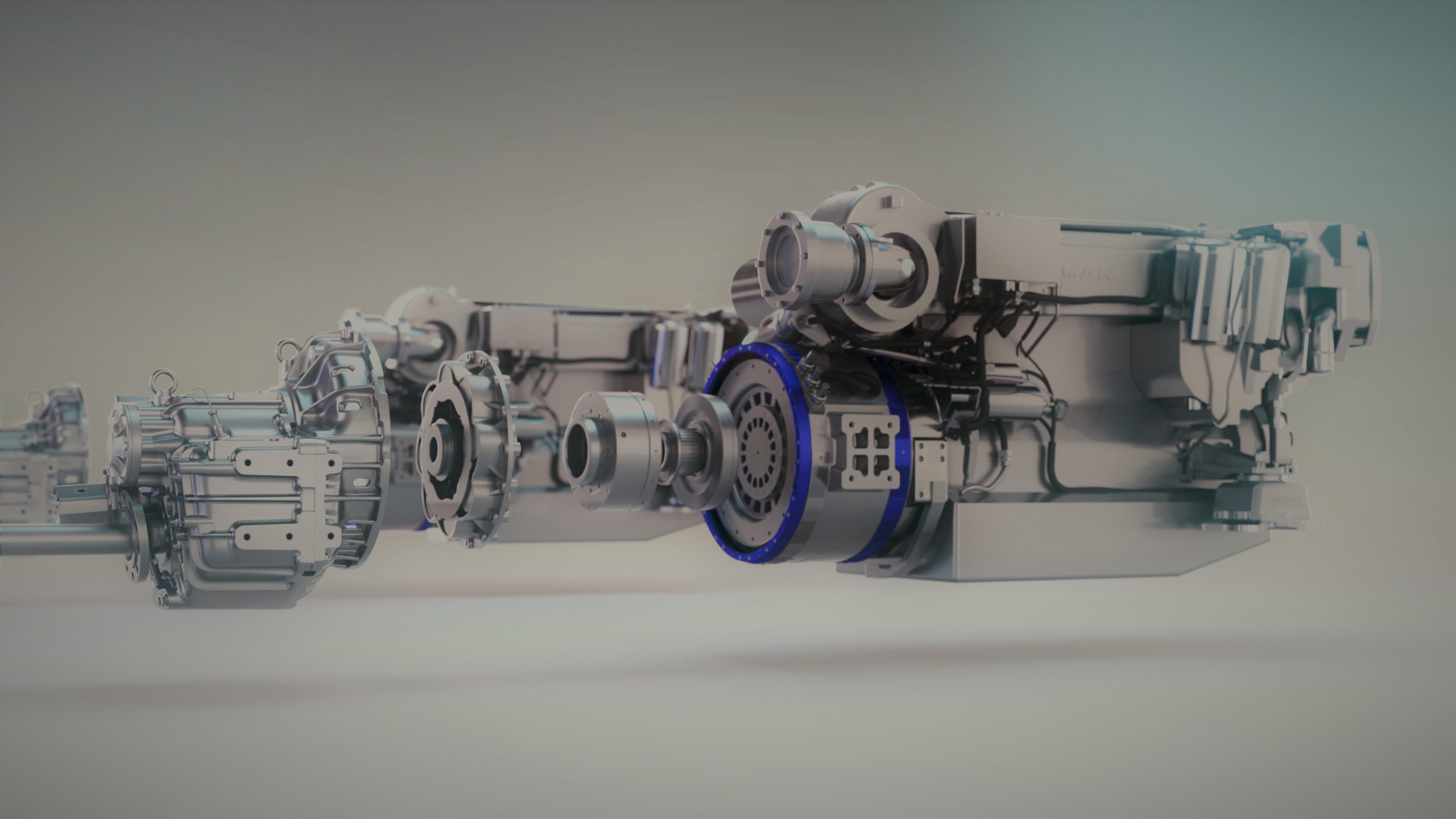 e-motion digital drive train animatie