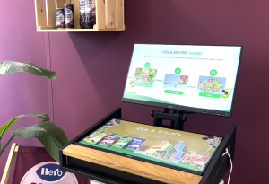 Hero Merkbeleving interactieve installatie